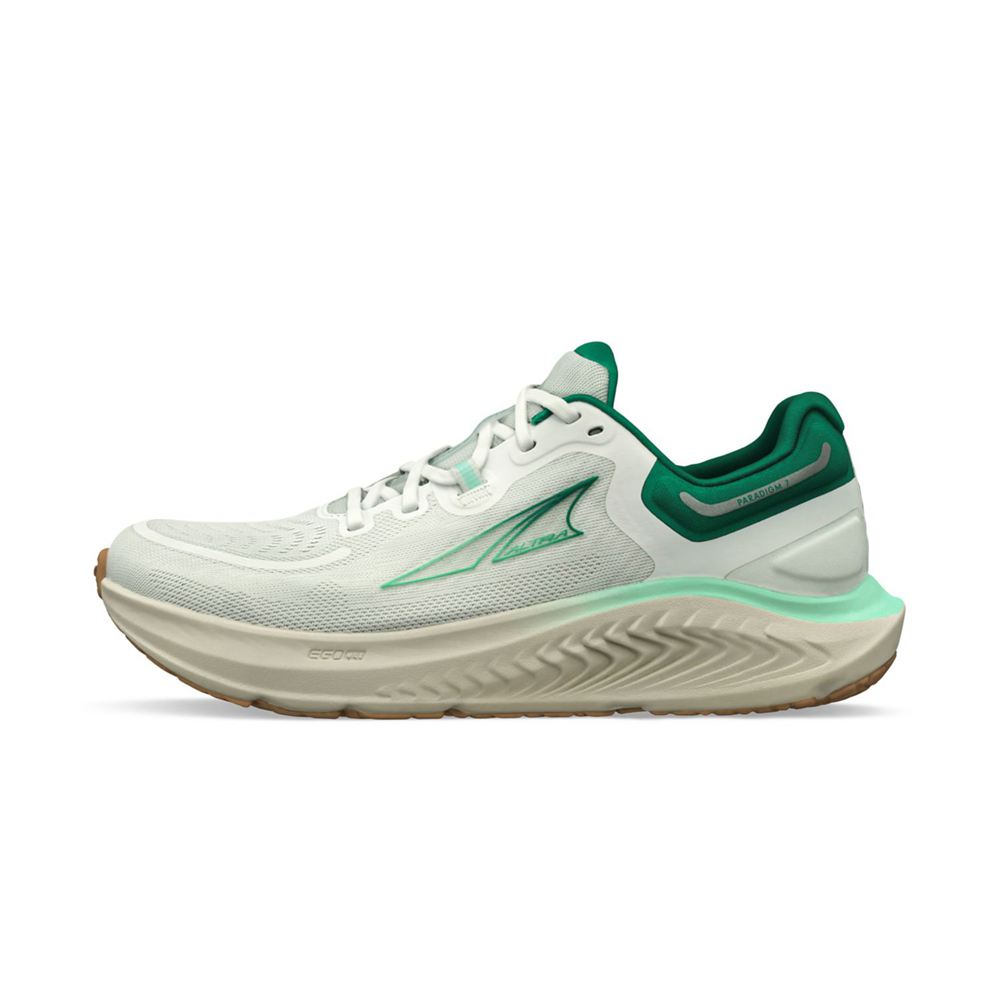 Chaussure de Marche Altra Paradigm 7 Blanche Vert Femme | LVQ-57177944