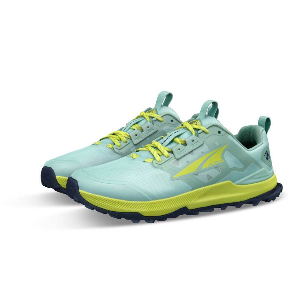 Chaussure de Marche Altra Lone Peak 8 Vert Femme | KFA-11598783