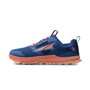 Chaussure de Marche Altra Lone Peak 8 Bleu Marine Rose Femme | MXV-63947098