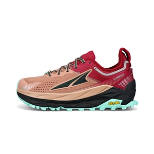 Chaussure de Marche Altra Olympus 5 Marron Rouge Femme | OWR-08508540