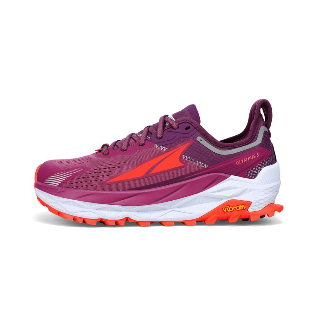 Chaussure de Marche Altra Olympus 5 Violette Orange Femme | AVY-70165595