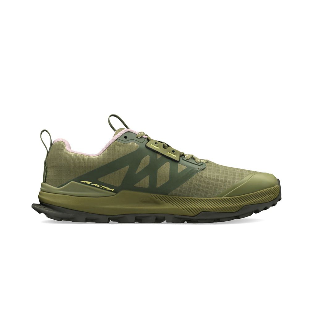 Chaussure de Marche Altra Lone Peak 8 Vert Olive Femme | KBO-23856967