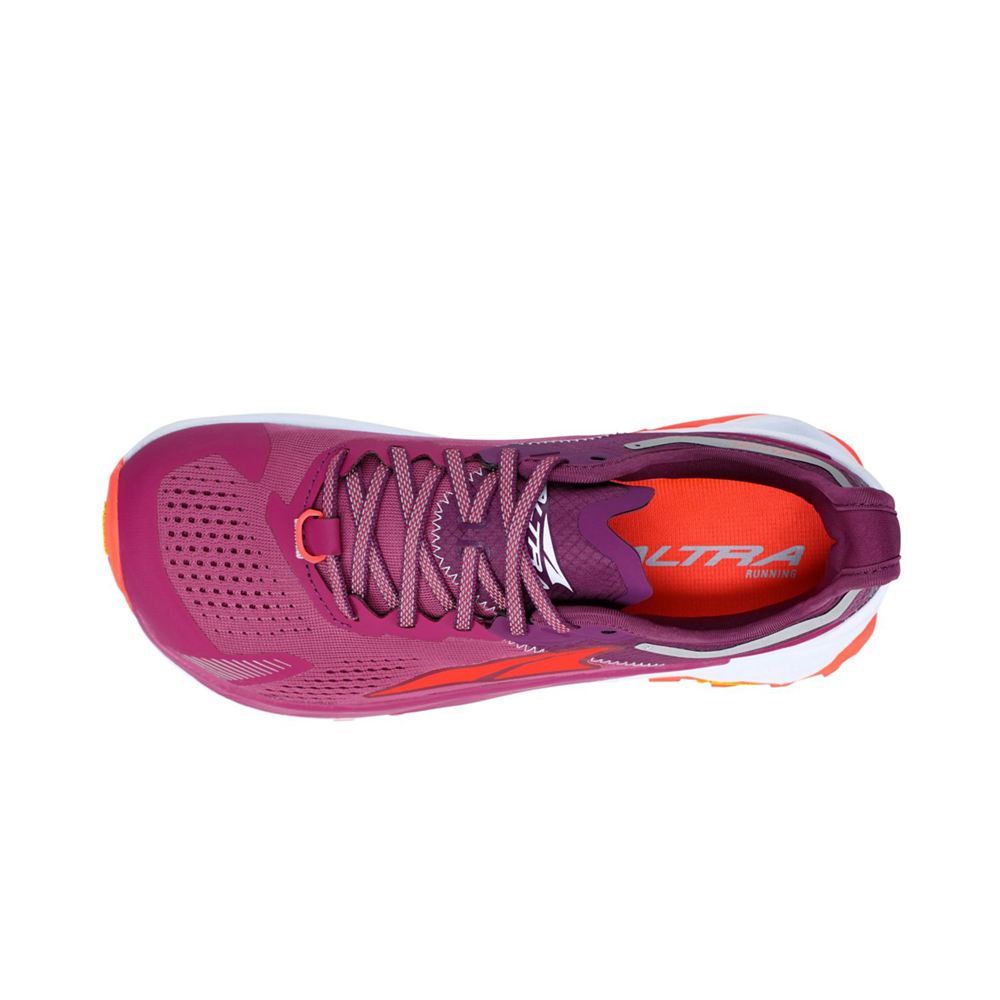 Chaussure de Marche Altra Olympus 5 Violette Orange Femme | AVY-70165595