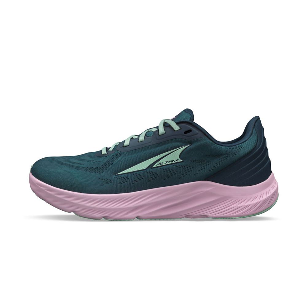 Chaussure Training Altra Rivera 4 Bleu Marine Rose Femme | WRY-65190821