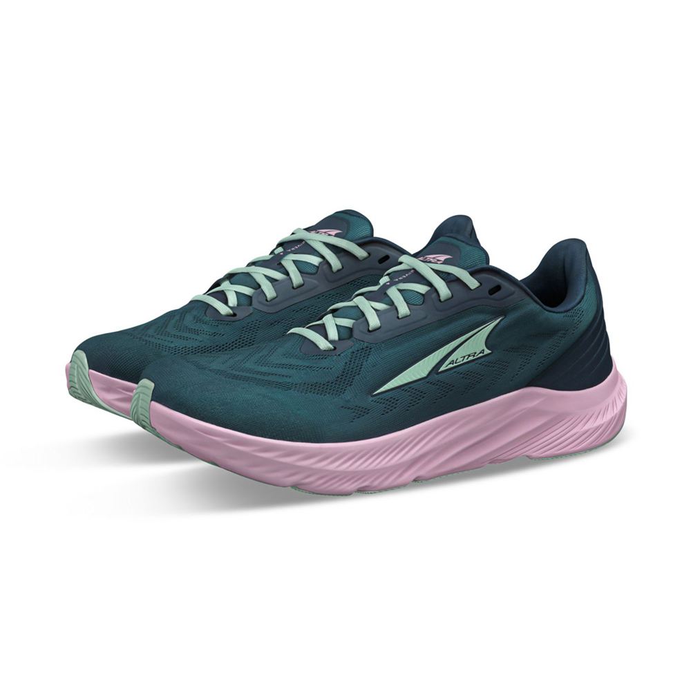 Chaussure Training Altra Rivera 4 Bleu Marine Rose Femme | WRY-65190821