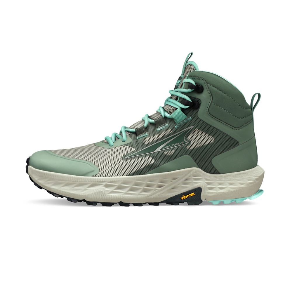 Chaussure Trail Running Altra Timp Hiker Grise Vert Femme | XUI-33681434