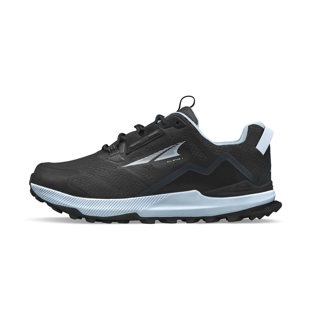 Chaussure Trail Running Altra Lone Peak ALL-WTHR Low 2 Noir Femme | KHY-09706867