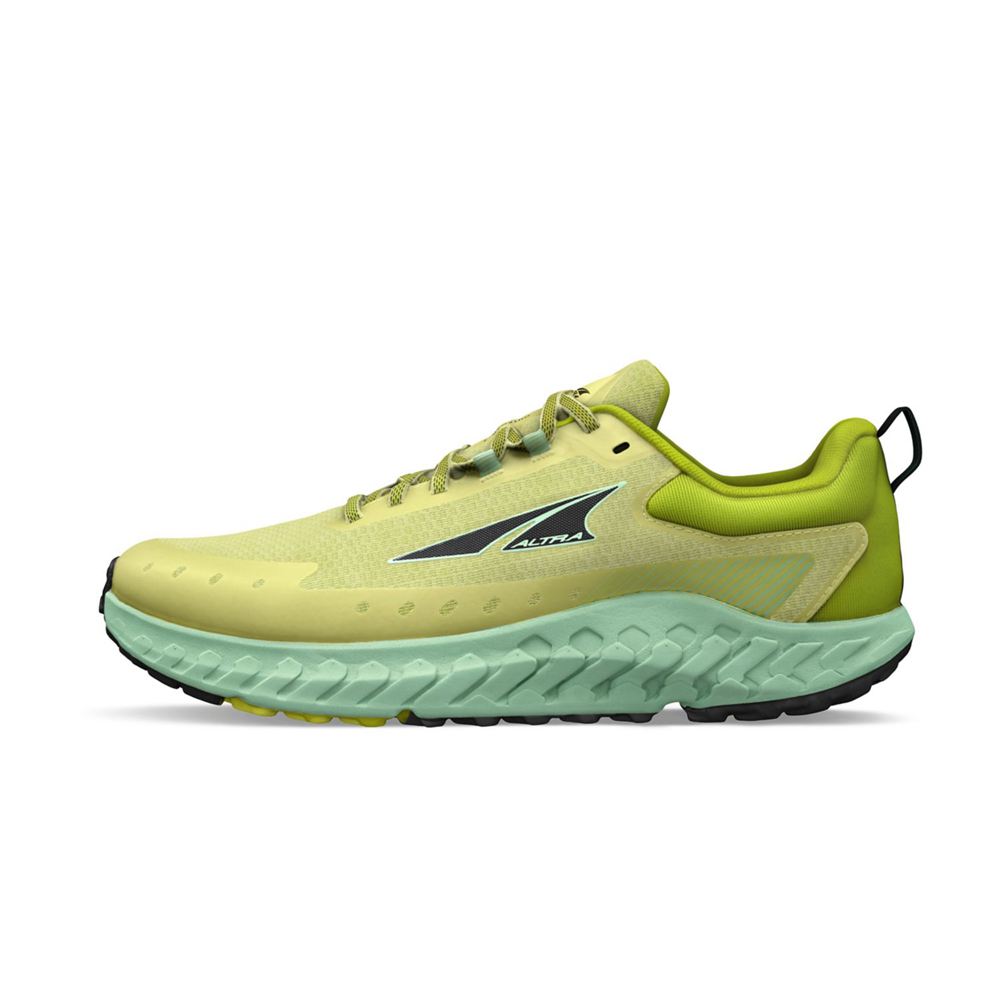 Chaussure Trail Running Altra Outroad 2 Jaune Femme | NDL-60609621