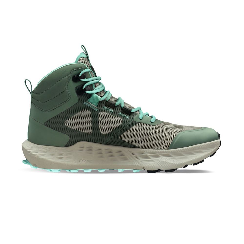 Chaussure Trail Running Altra Timp Hiker Grise Vert Femme | XUI-33681434