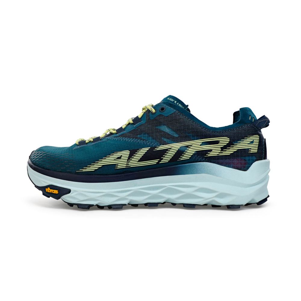 Chaussure Trail Running Altra Mont Blanc Bleu Femme | NFP-26777634