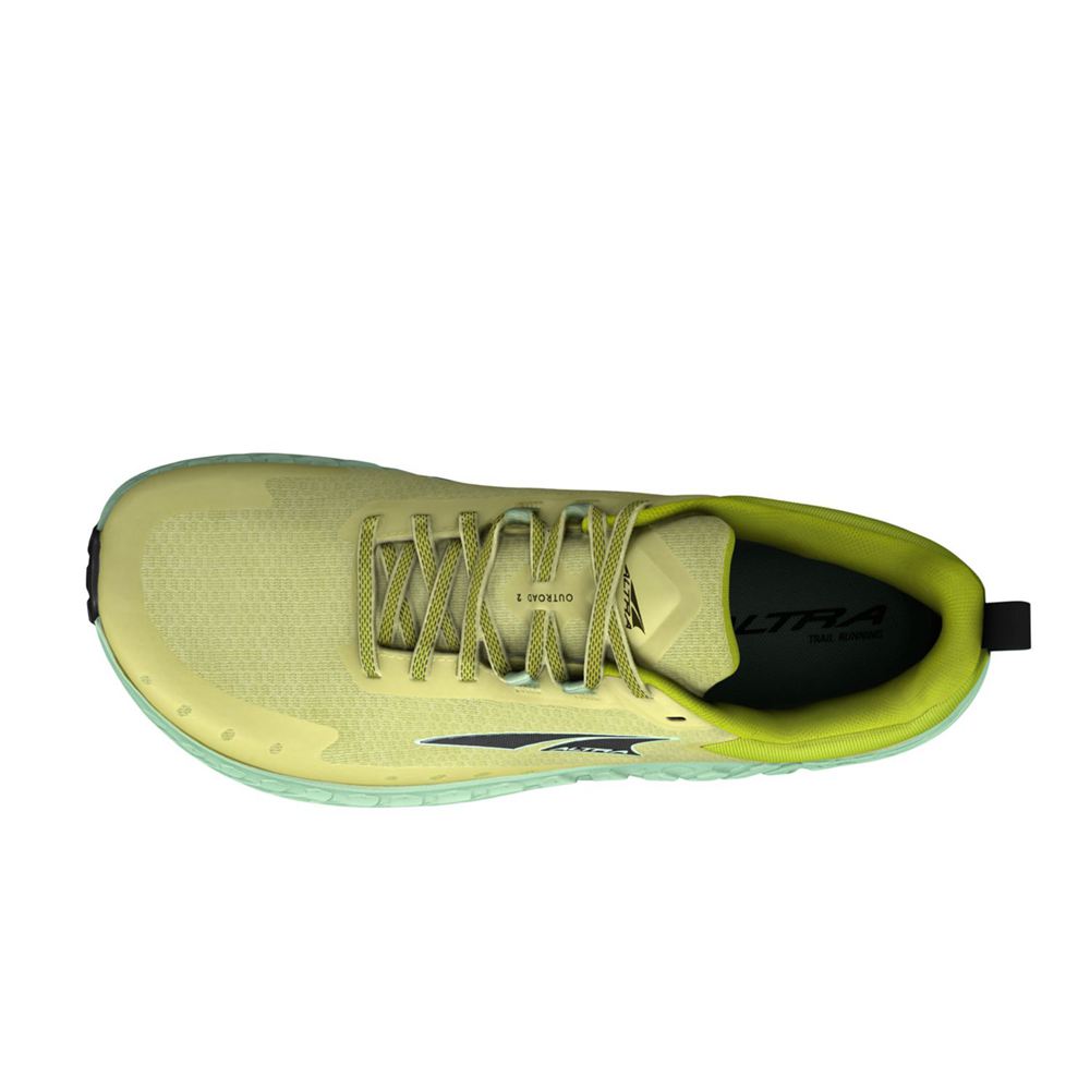 Chaussure Trail Running Altra Outroad 2 Jaune Femme | NDL-60609621