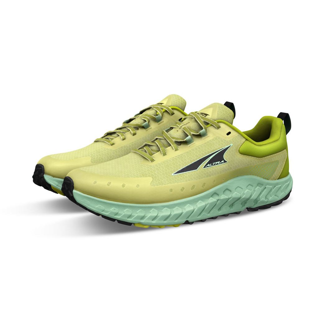 Chaussure Trail Running Altra Outroad 2 Jaune Femme | NDL-60609621