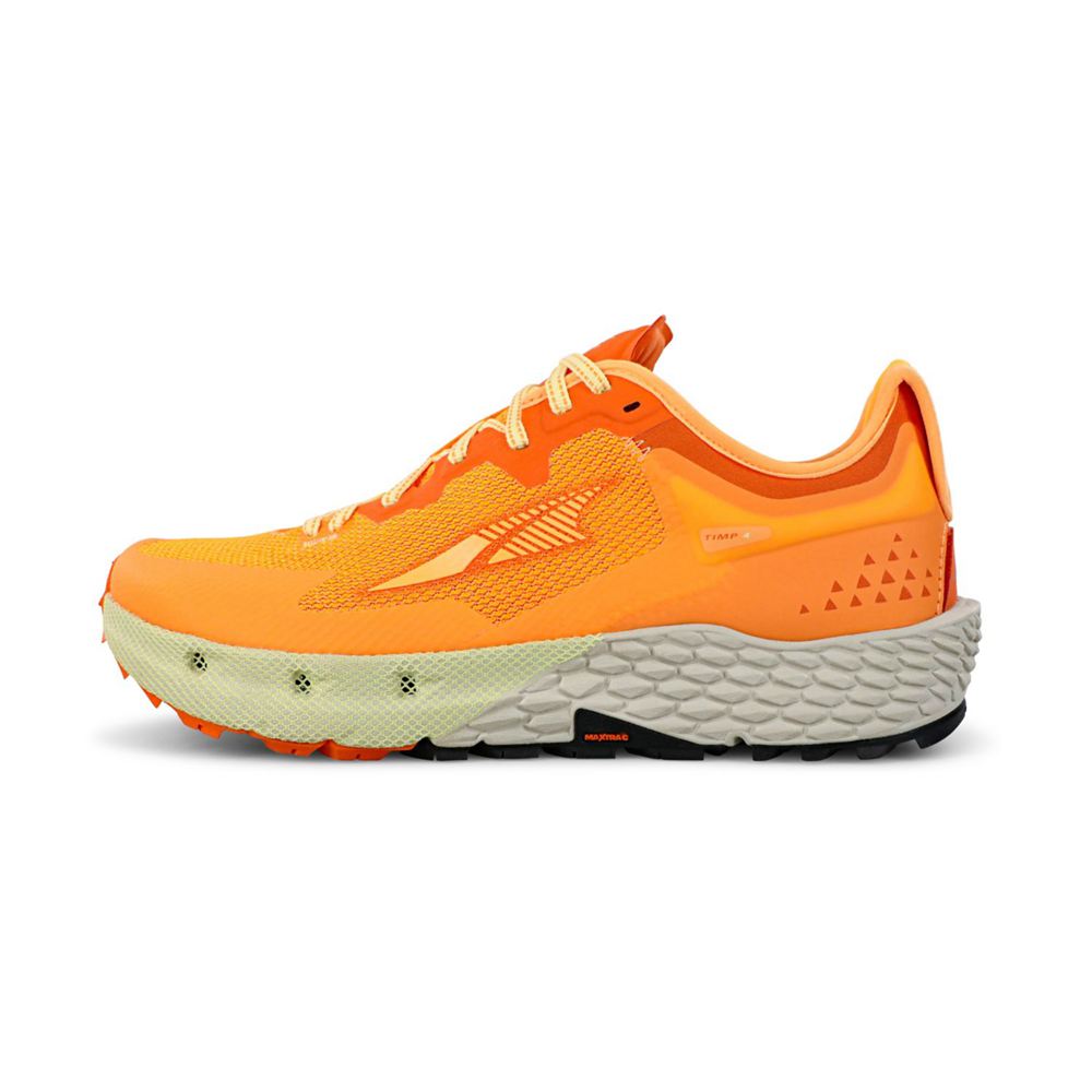 Chaussure Trail Running Altra Timp 4 Orange Femme | JYE-13763441