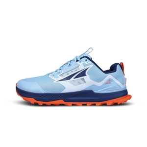 Chaussure Trail Running Altra Lone Peak 7 Bleu Orange Femme | QPH-18106801