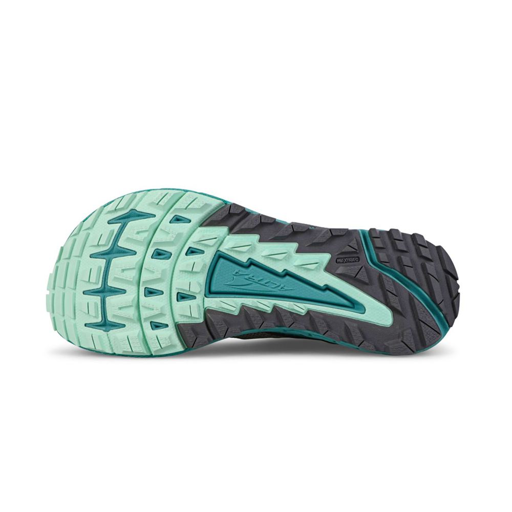 Chaussure Trail Running Altra Timp 4 Grise Turquoise Femme | EAA-62573582