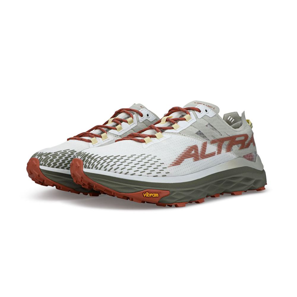 Chaussure Trail Running Altra Mont Blanc Blanche Femme | IFZ-98798515