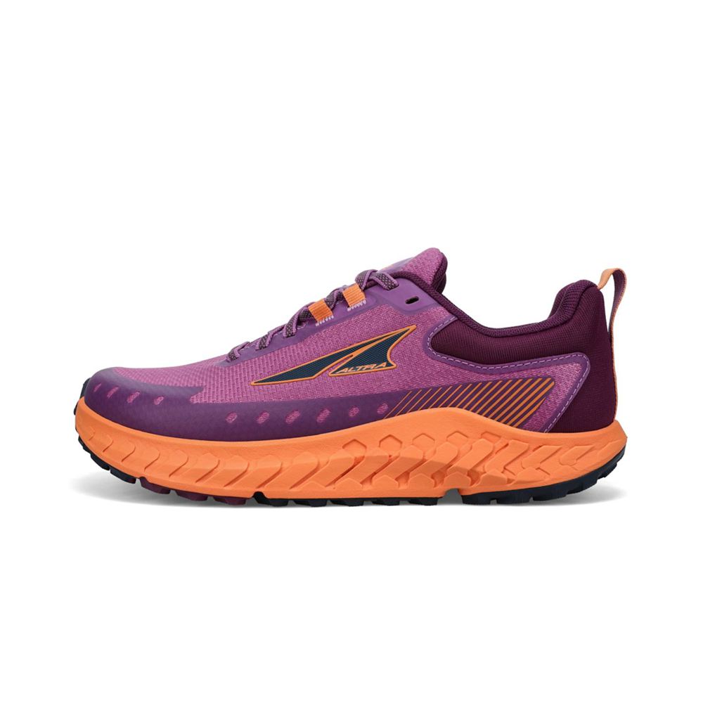 Chaussure Trail Running Altra Outroad 2 Violette Orange Femme | SIO-46534958