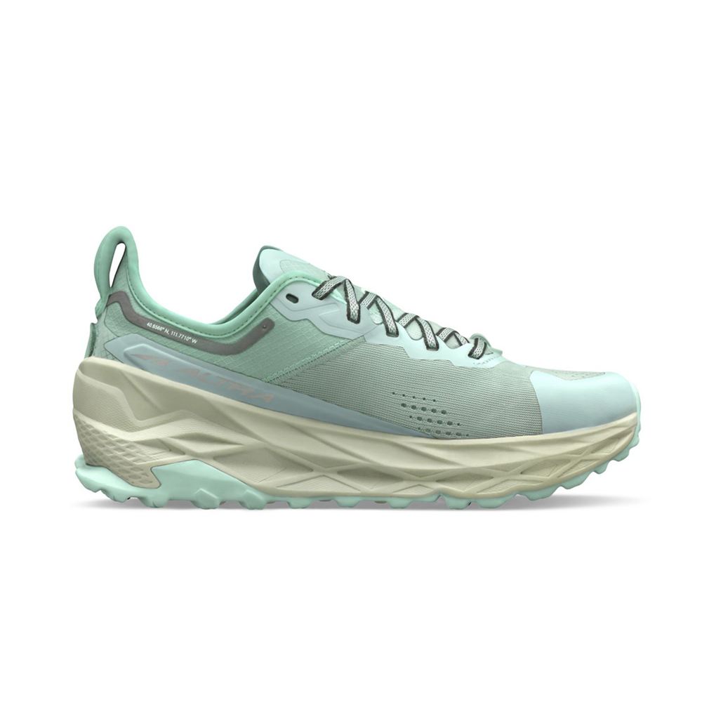 Chaussure Trail Running Altra Olympus 5 Argent Bleu Femme | IPJ-91389000