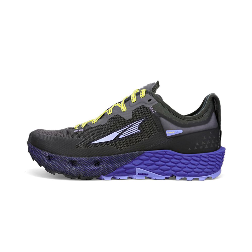 Chaussure Trail Running Altra Timp 4 Grise Violette Femme | GWJ-04847332