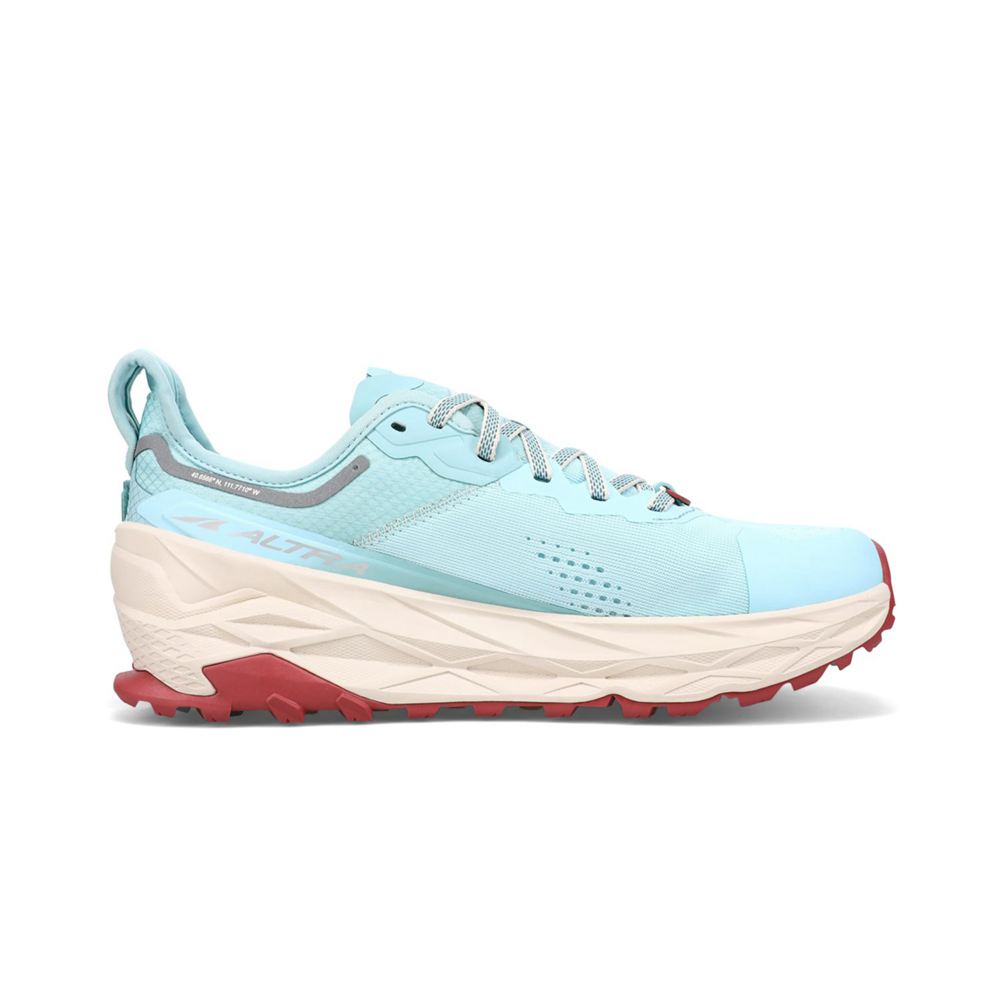 Chaussure Trail Running Altra Olympus 5 Bleu Femme | IWP-44941816