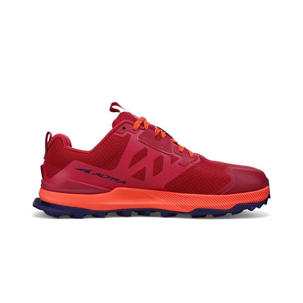 Chaussure Trail Running Altra Lone Peak 7 Rouge Femme | THI-67893518