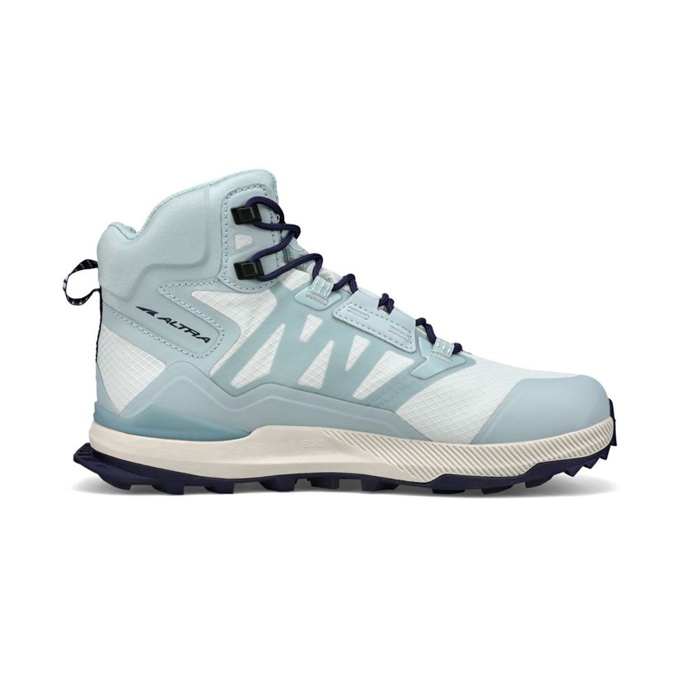 Chaussure Trail Running Altra Lone Peak ALL-WTHR Mid 2 Bleu Femme | LEY-34692749