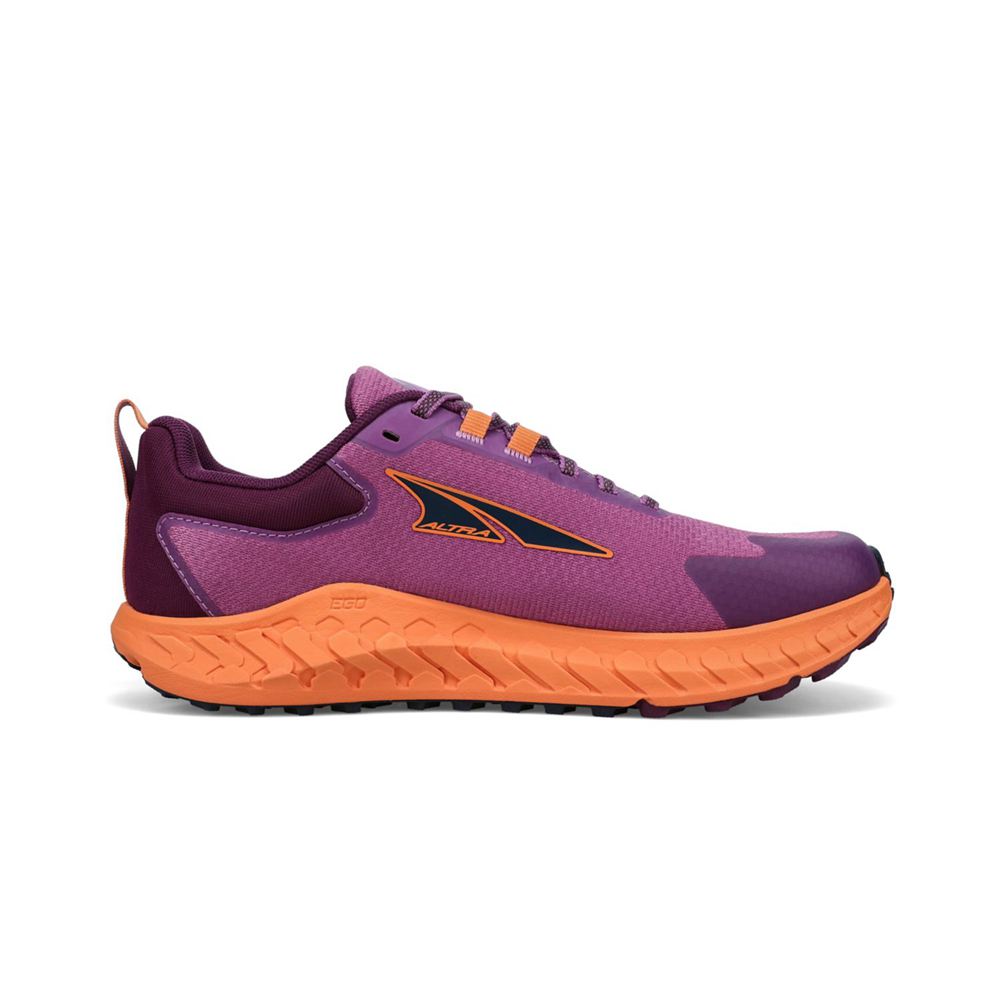 Chaussure Trail Running Altra Outroad 2 Violette Orange Femme | SIO-46534958