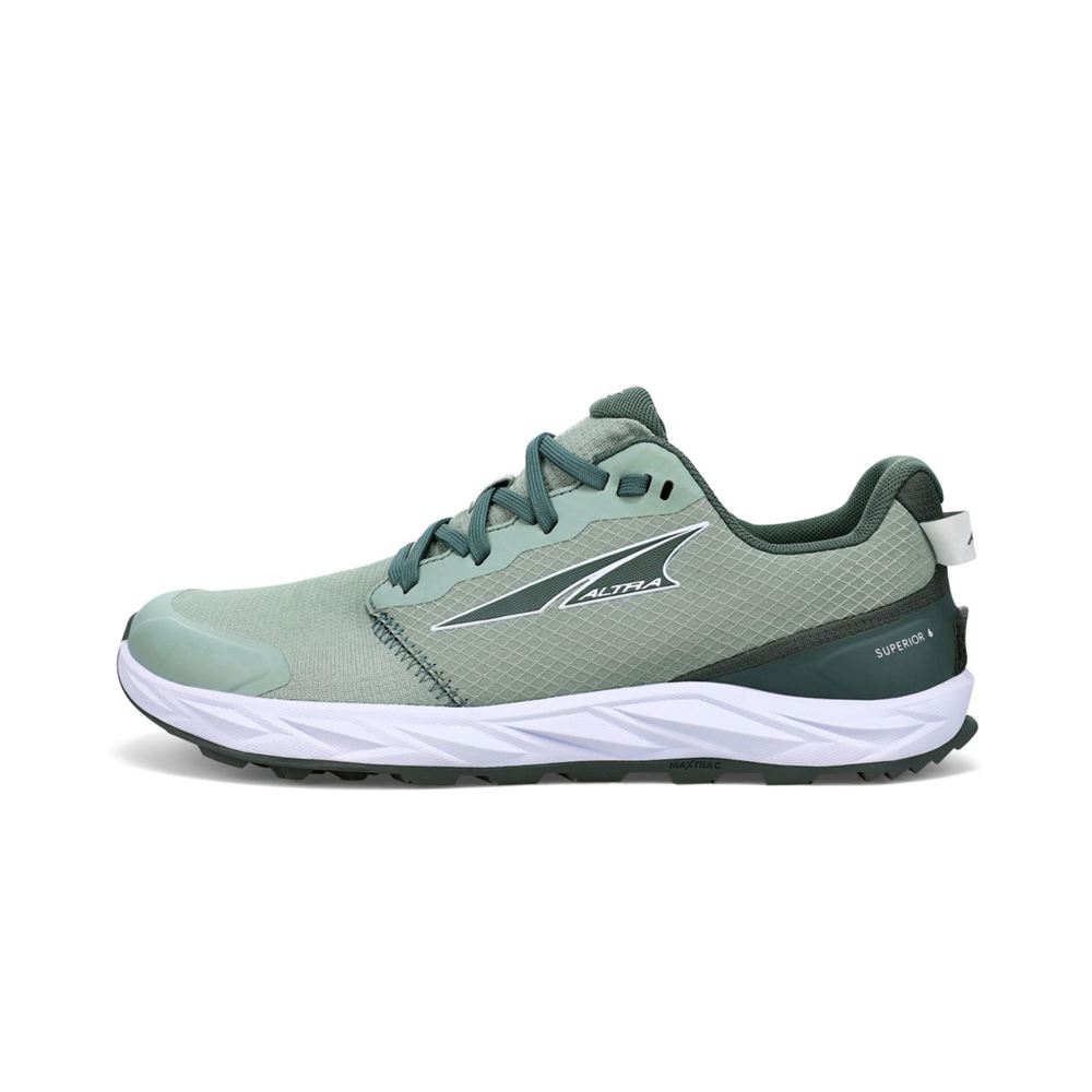 Chaussure Trail Running Altra Superior 6 Vert Femme | QXJ-34043801