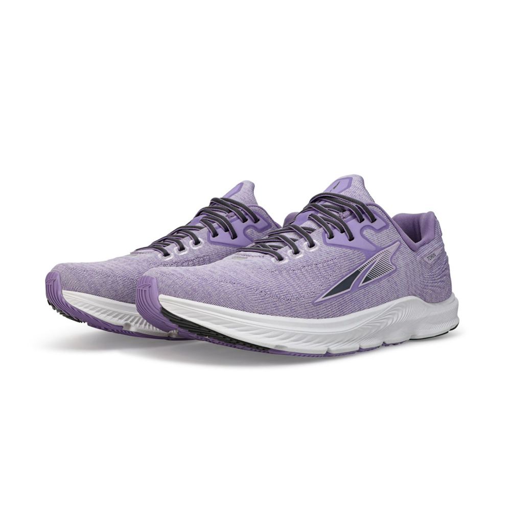 Chaussures Running Route Altra Torin 5 Luxe Violette Femme | LHU-24388456