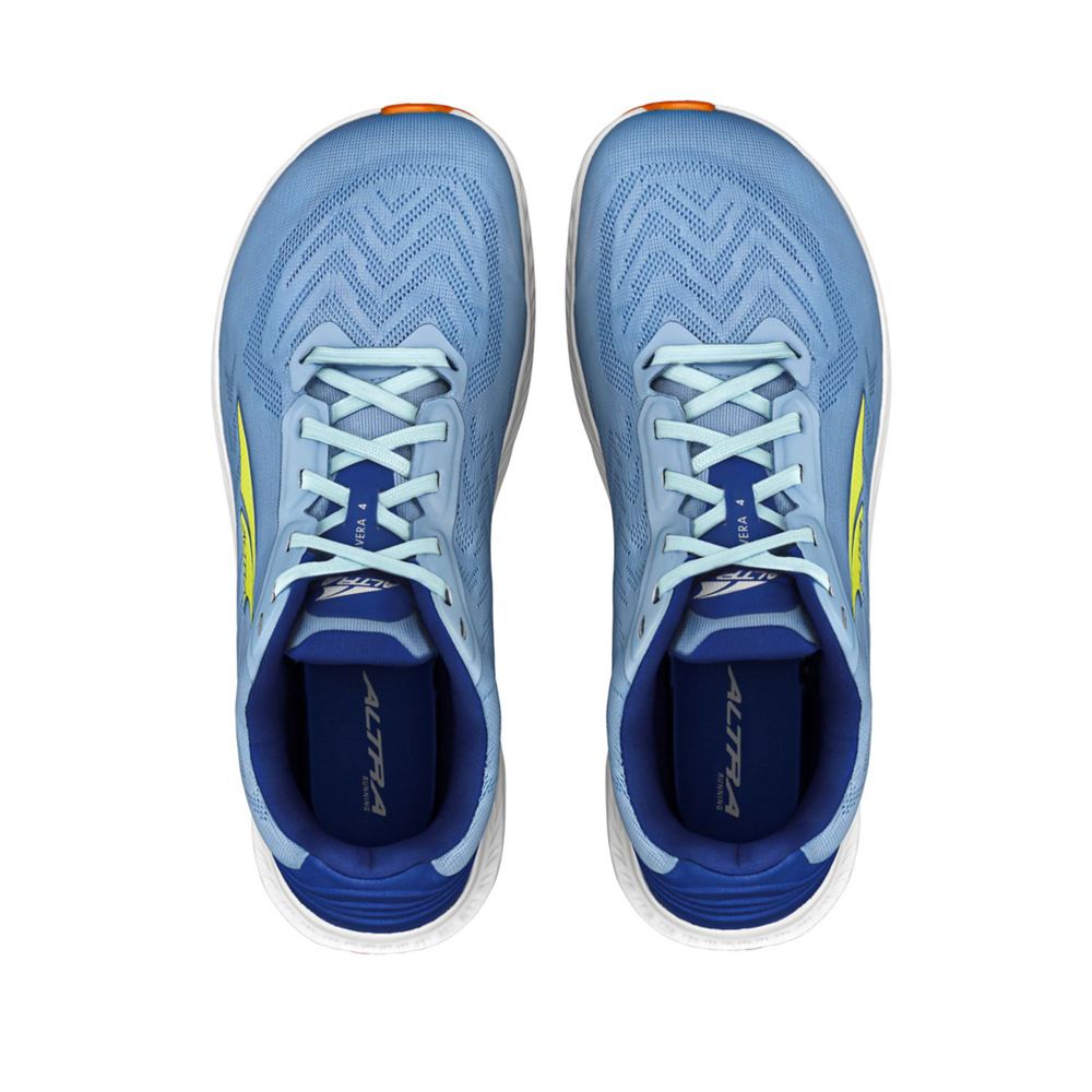 Chaussures Running Route Altra Rivera 4 Bleu Femme | CBT-57618147