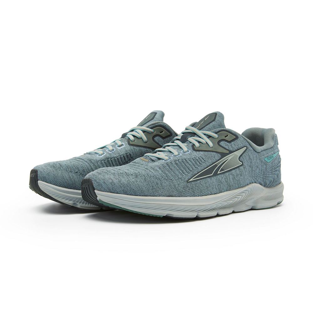 Chaussures Running Route Altra Torin 5 Luxe Grise Bleu Femme | ZYI-41805858