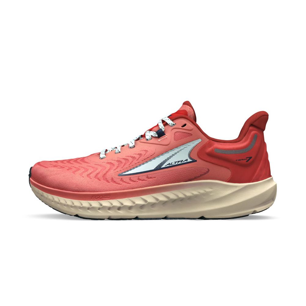 Chaussures Running Route Altra Torin 7 Rose Femme | QBT-74686809