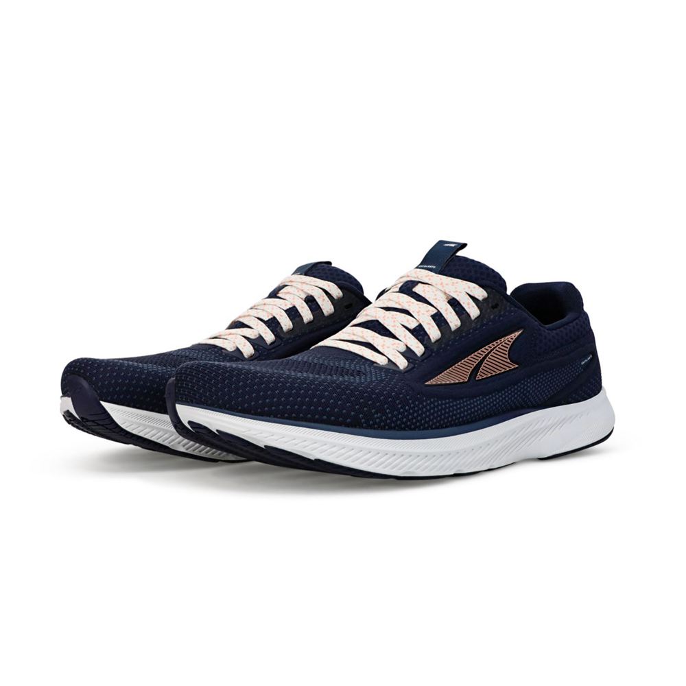 Chaussures Running Route Altra Escalante 3 Bleu Marine Rose Femme | LAX-59974844