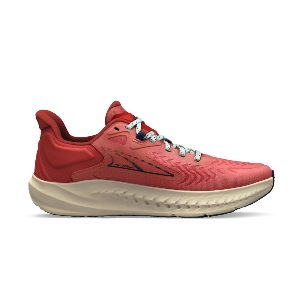 Chaussures Running Route Altra Torin 7 Rose Femme | QBT-74686809