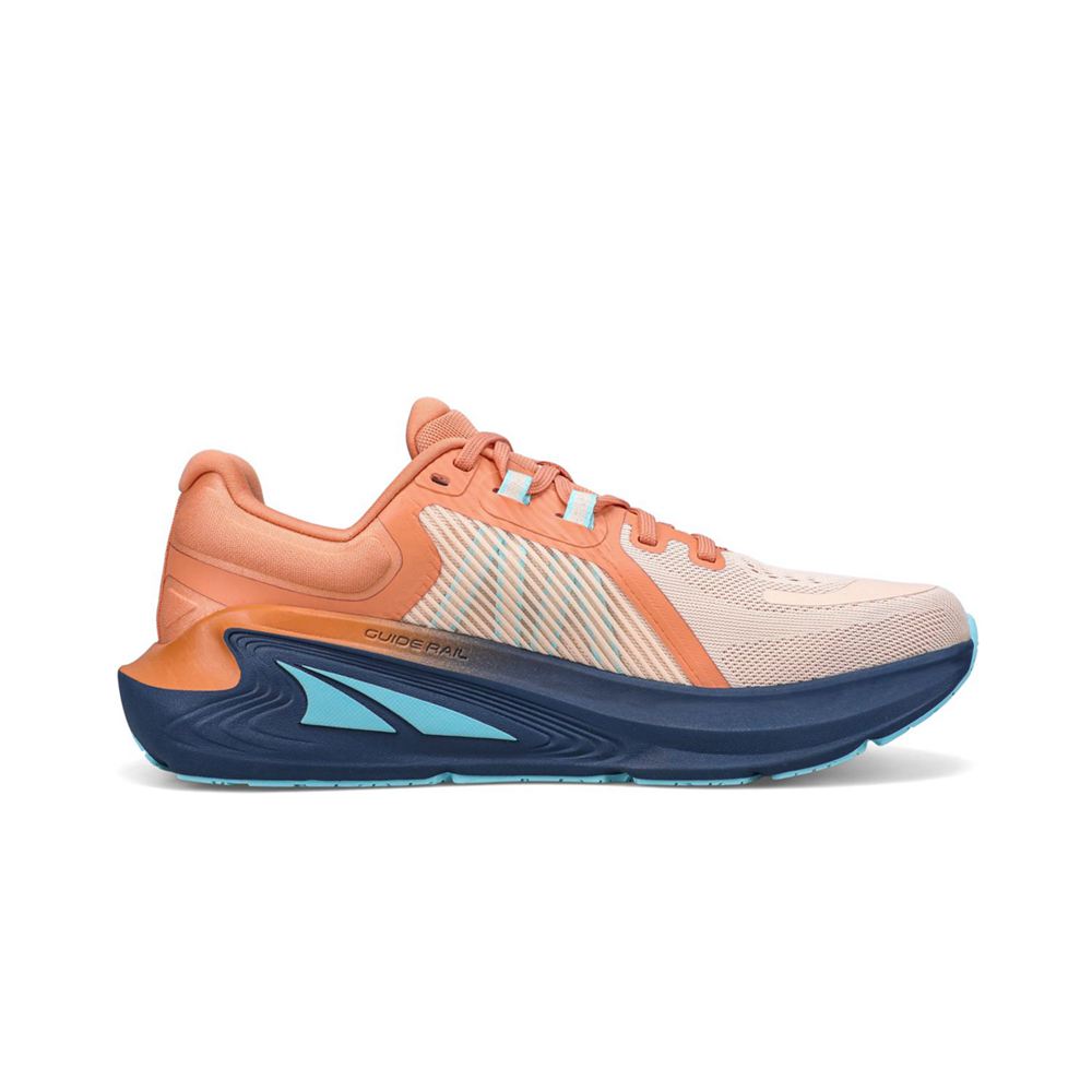 Chaussures Running Route Altra Paradigm 7 Orange Rose Femme | DPV-93974252