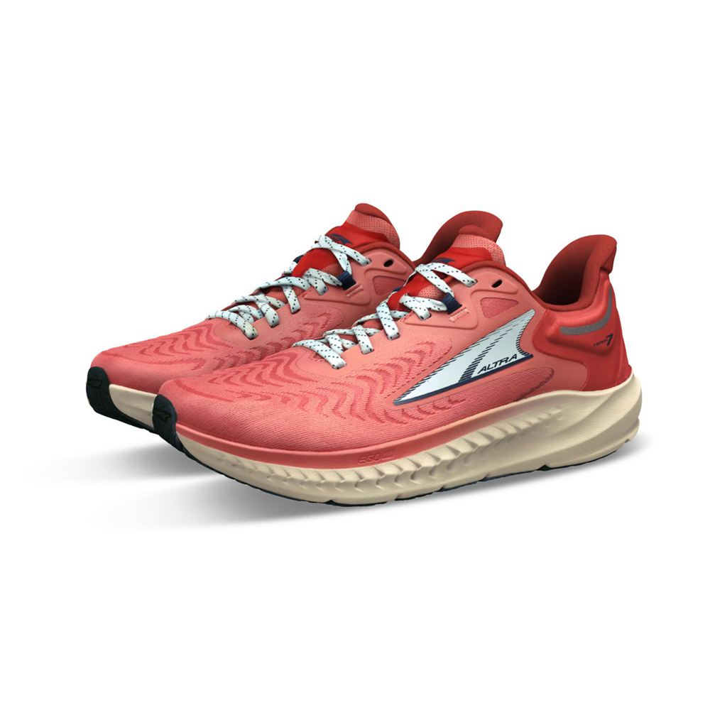 Chaussures Running Route Altra Torin 7 Rose Femme | QBT-74686809