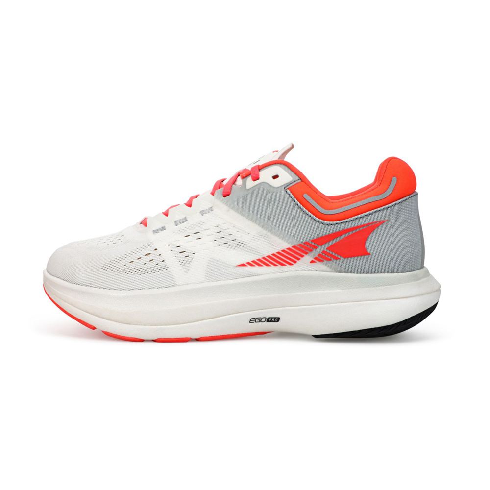 Chaussures Running Route Altra Vanish Tempo Blanche Rouge Femme | SPP-40491343