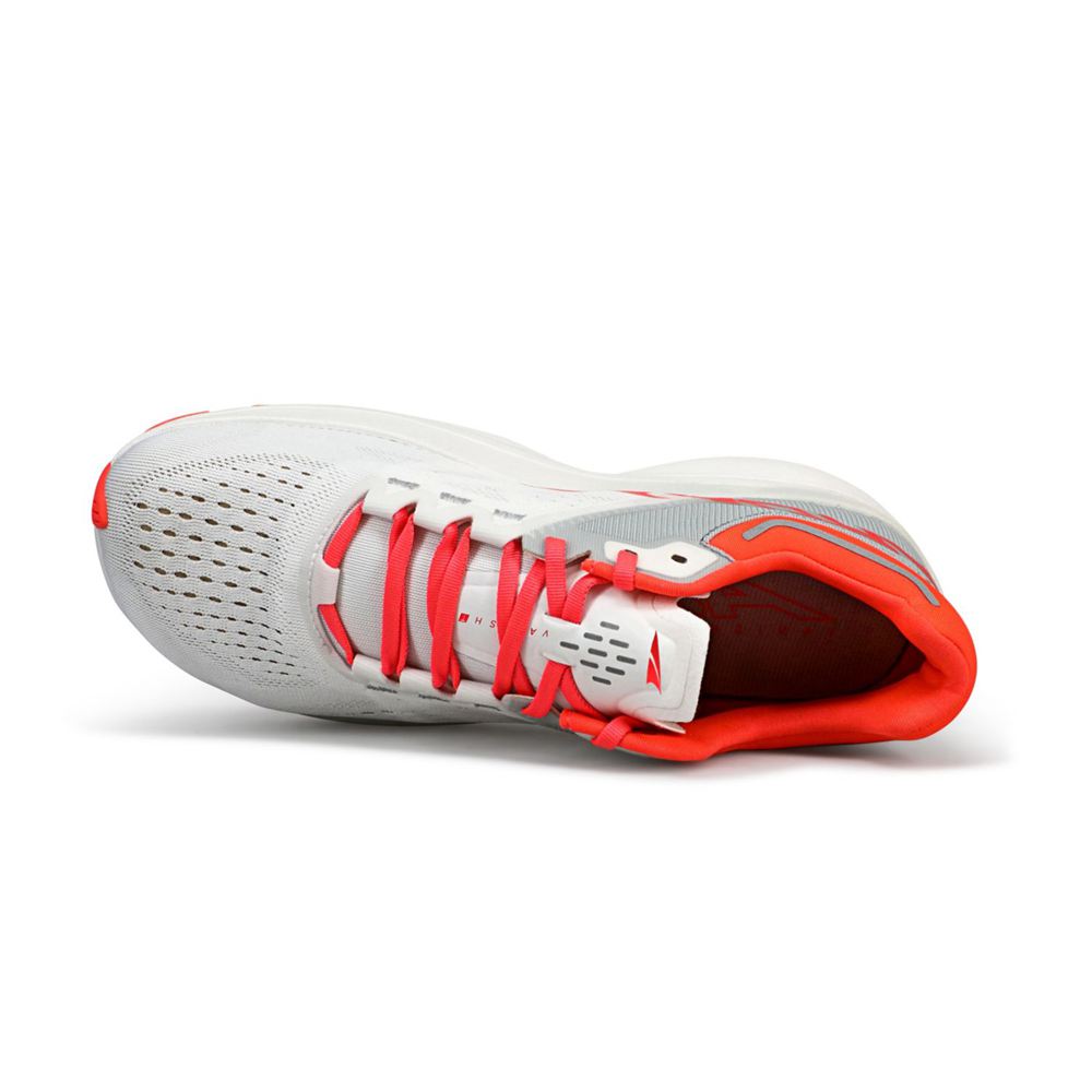 Chaussures Running Route Altra Vanish Tempo Blanche Rouge Femme | SPP-40491343