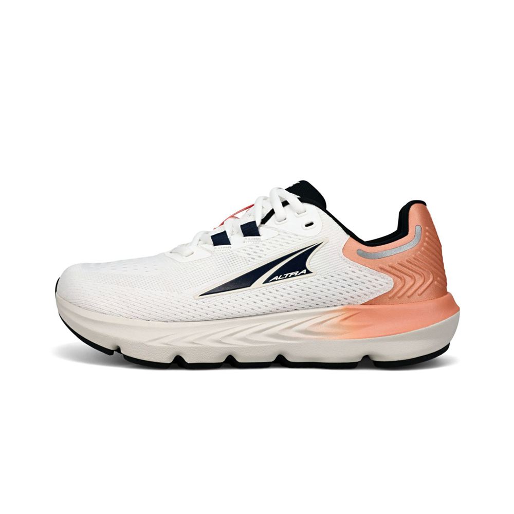 Chaussures Running Route Altra Provision 7 Blanche Femme | OVA-59078044