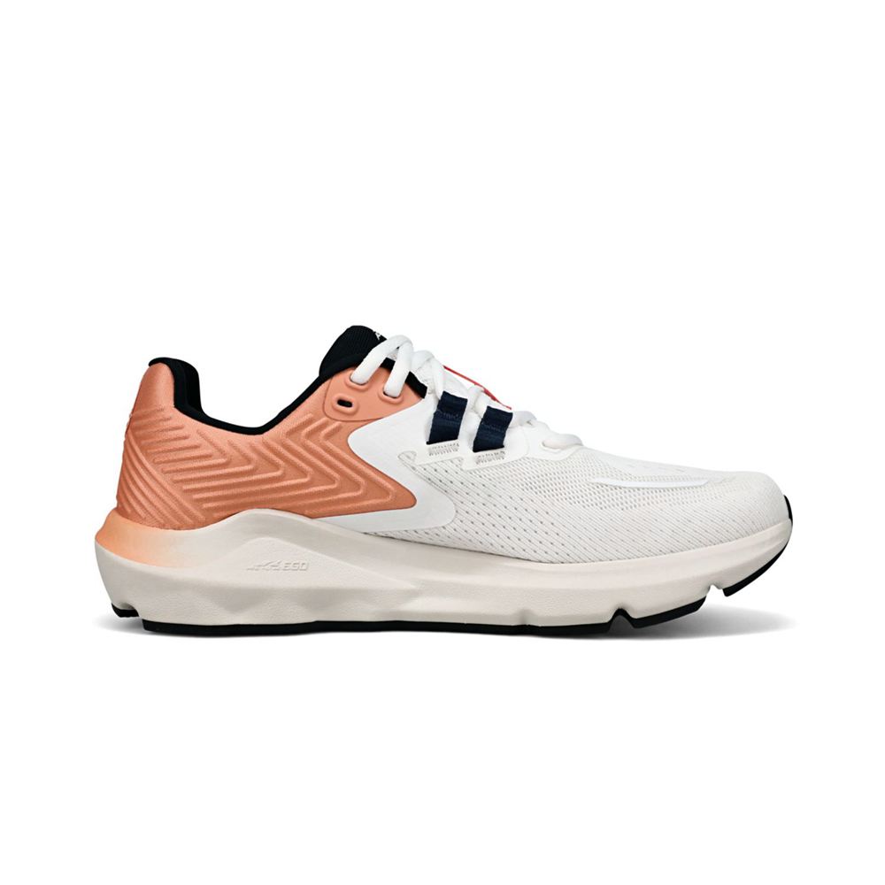 Chaussures Running Route Altra Provision 7 Blanche Femme | OVA-59078044