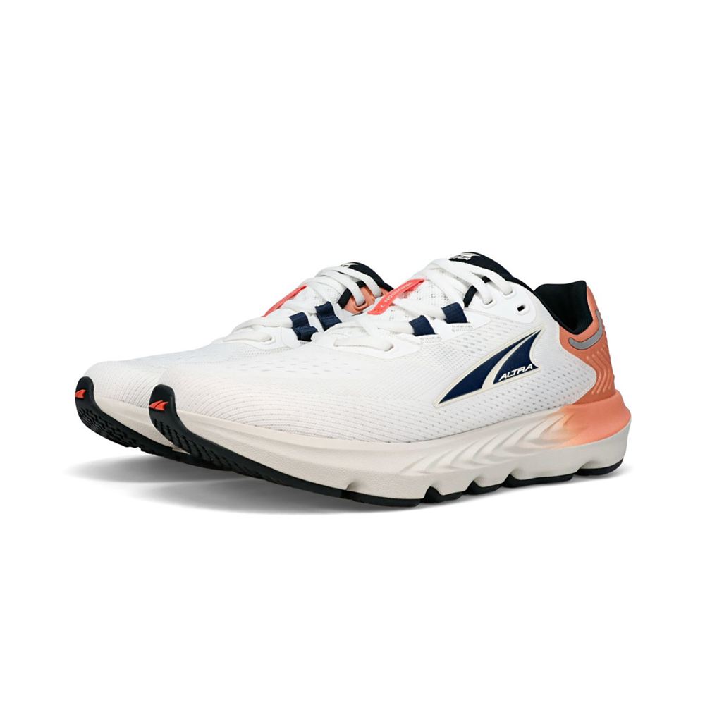 Chaussures Running Route Altra Provision 7 Blanche Femme | OVA-59078044