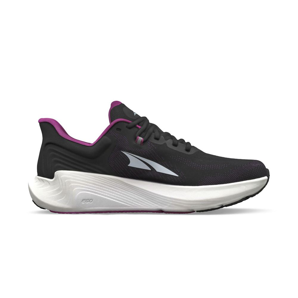 Chaussures Running Route Altra Provision 8 Noir Femme | UGT-32249635