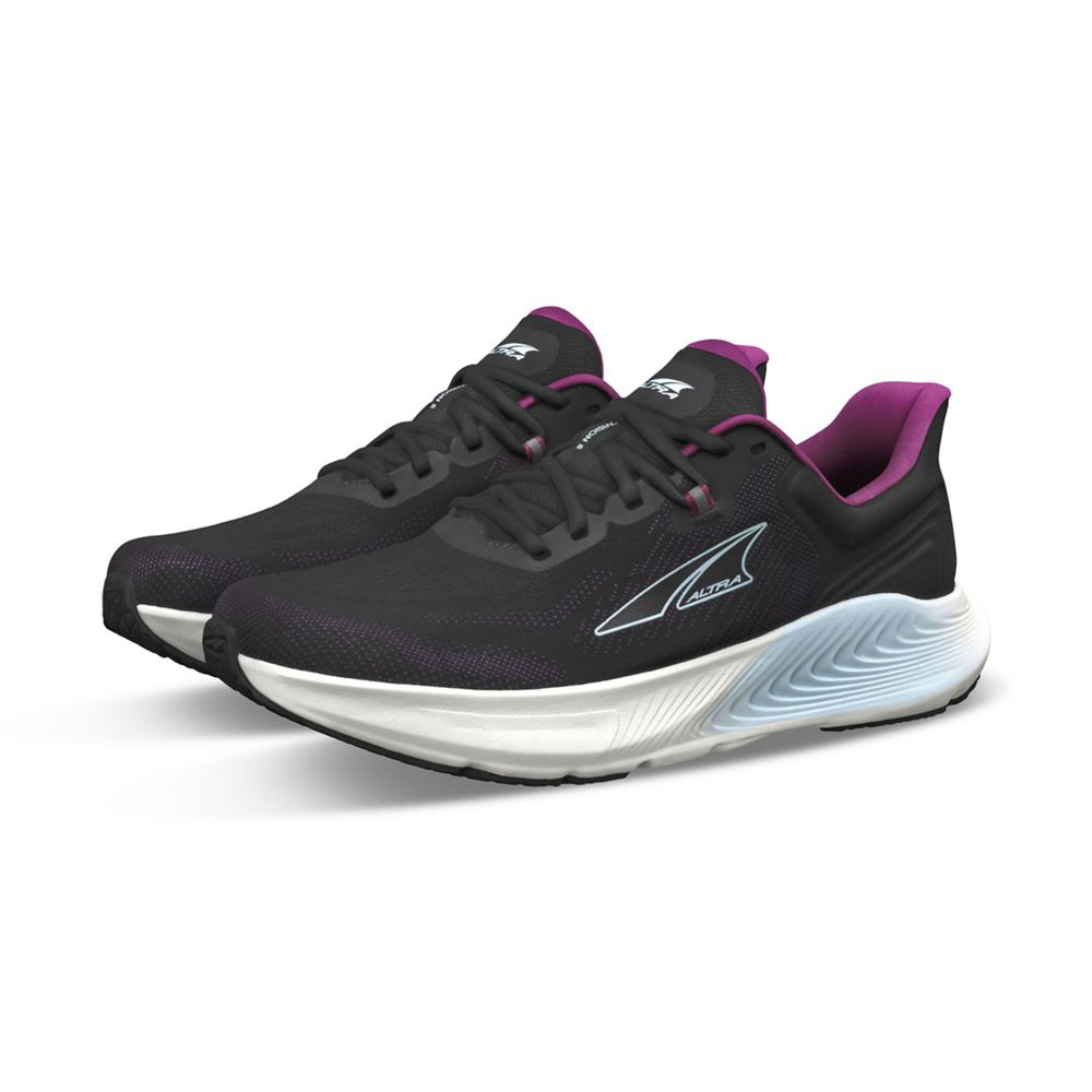 Chaussures Running Route Altra Provision 8 Noir Femme | UGT-32249635