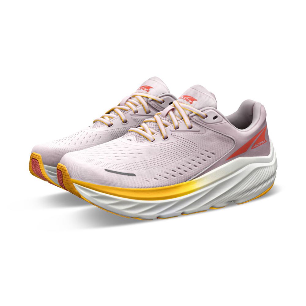 Chaussures Running Route Altra VIA Olympus 2 Rose Orange Femme | DCV-21103283