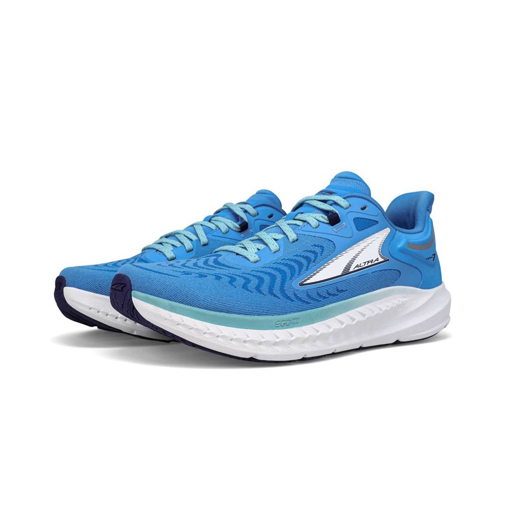 Chaussures Running Route Altra Torin 7 Bleu Femme | PDG-15800115