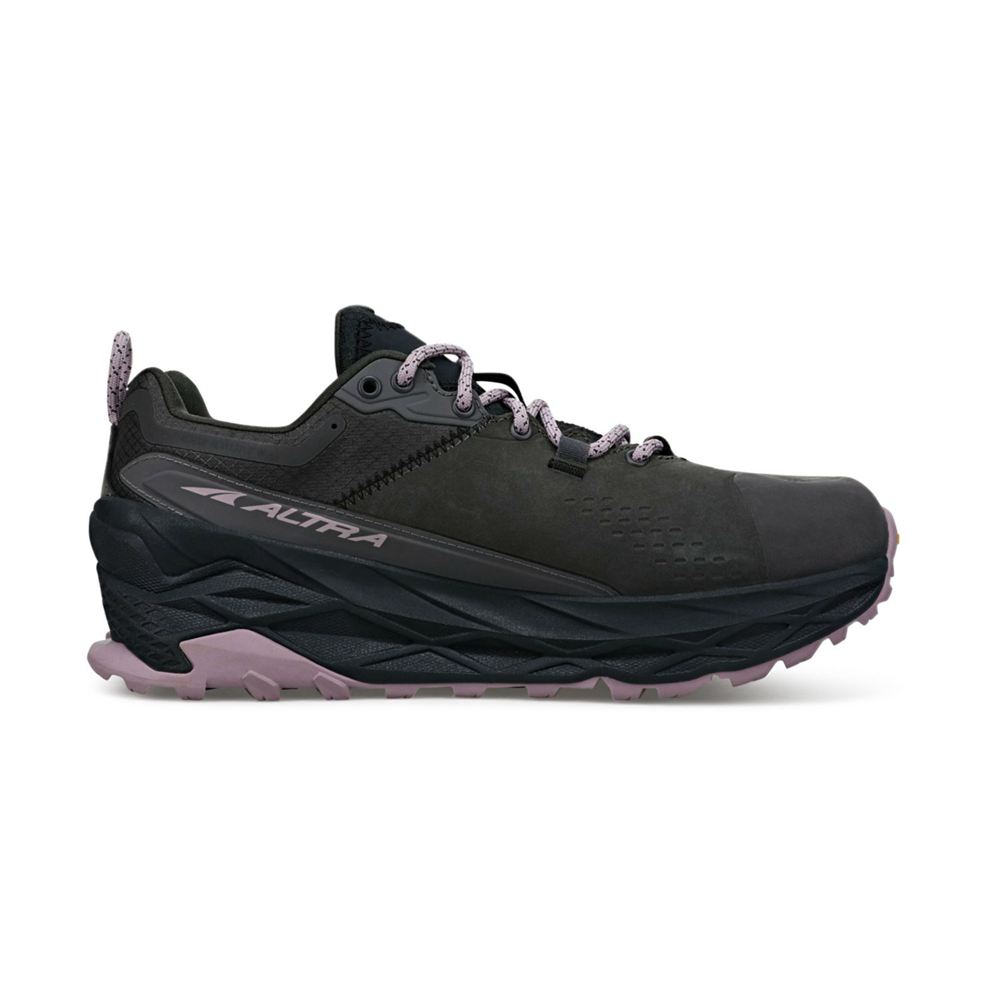 Chaussure de Randonnée Altra Olympus 5 Hike Low GTX Grise Noir Femme | ORU-32963053