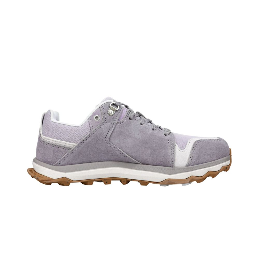 Chaussure de Randonnée Altra LP Alpine Grise Violette Femme | PWC-81493673