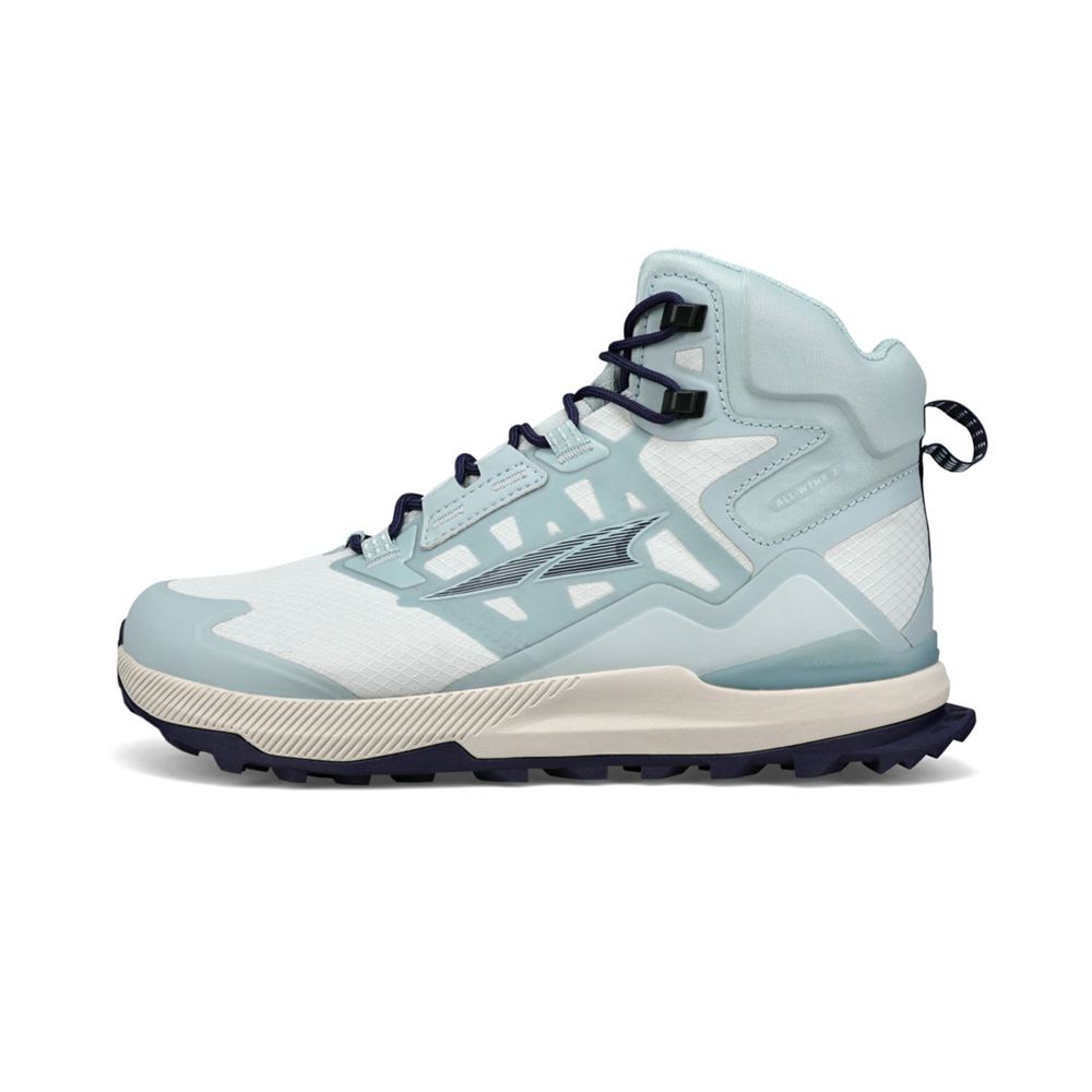 Chaussure de Randonnée Altra Lone Peak ALL-WTHR Mid 2 Bleu Femme | GHH-71042622