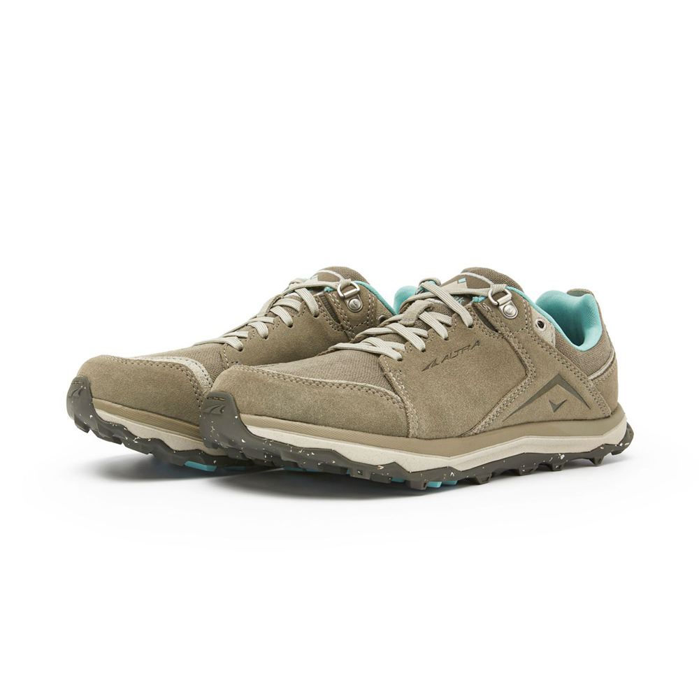 Chaussure de Randonnée Altra LP Alpine Vert Olive Femme | CUU-89538919