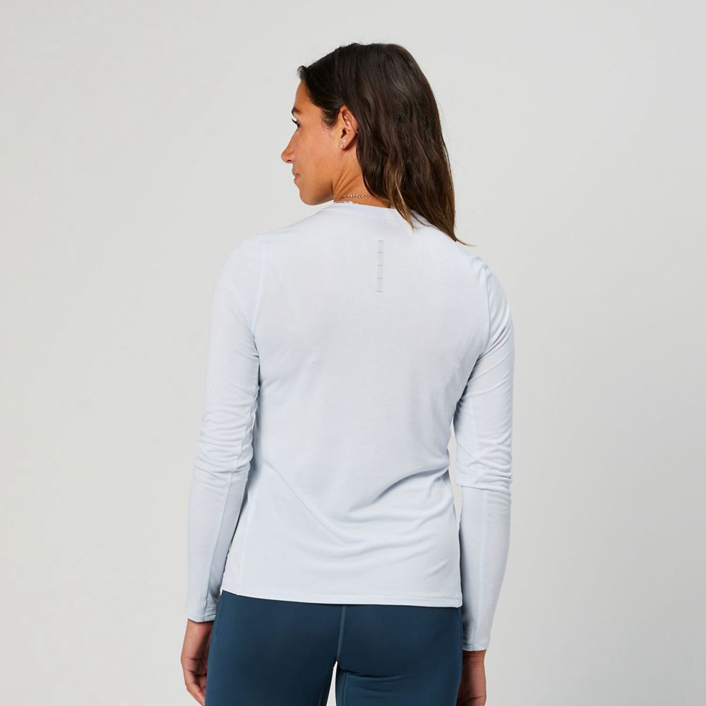 T-Shirt Altra Core Long Sleeve Bleu Femme | RJD-42688400